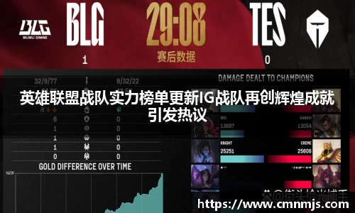 英雄联盟战队实力榜单更新IG战队再创辉煌成就引发热议